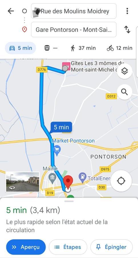 Gite Timeo Mont Saint-Michel Pontorson Ngoại thất bức ảnh